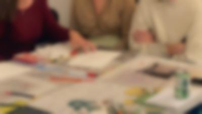 Workshop documentation. Zone Collective (Kirila Cvetkovska and Megan Hoetger), *Studies in Character Development: A Chronicle of Experiments*, KIOSK Rotterdam, October 2024. Photo: Merve Bedir.